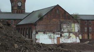 Dearnley Workhouse Dining Hall in transition